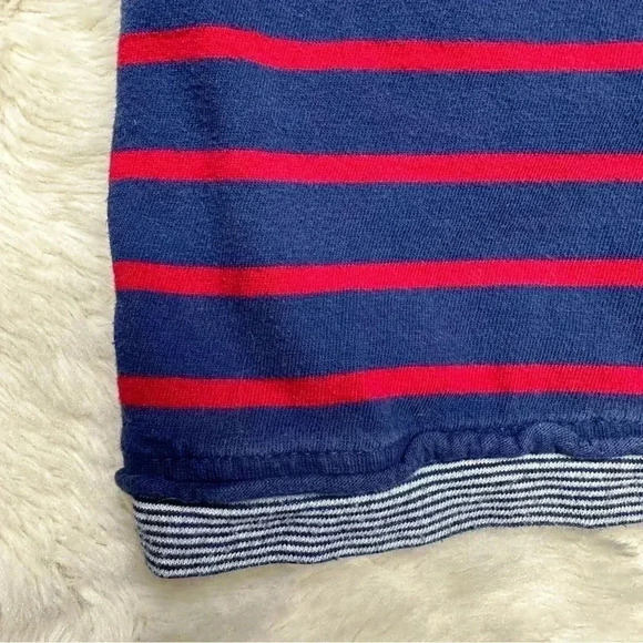 U.S. Polo Association T-Shirt Stripes V-Neck Blue &  Red Size 4T - Picture 16 of 16